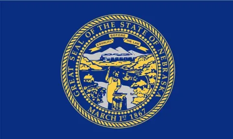 Nebraska State Flag