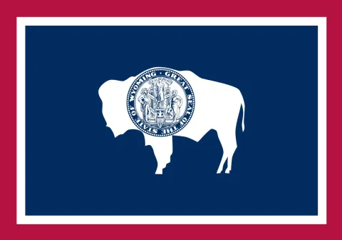 Wyoming State Flag