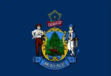 Maine State Flag